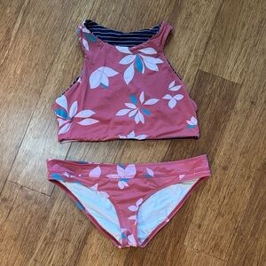 Carve Designs Floral Pink Swim Set